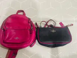 2 tas coach autentik murah