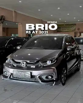 Tangan Pertama Pajak Baru ! Honda Brio RS AT Tahun 2021 !