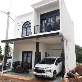 Rumah gaya eropa lokasi bergengsi akses UI kelapa dua Depok