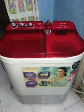 Mesin cuci 2 tabung merk Sharp