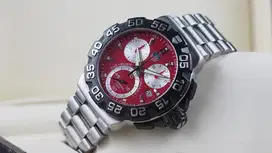 TAG HEUER FORMULA 1 CHRONOGRAPH QUARTZ RED STEEL 42MM