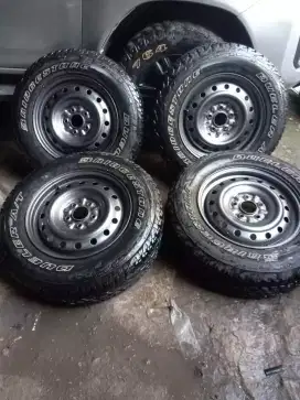 Velg dan ban ring 16 ban bridgestone