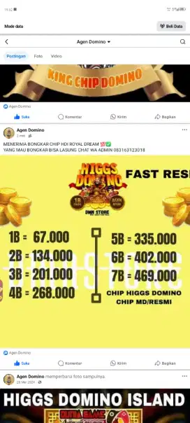 Menerima bongkar chip hdi