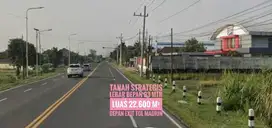 Tanah LD 93 mtr, Sltn Gerbang TOL MADIUN, Mantapp