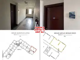 Dijual unit apartemen 3br (SHM) di Mediterania Marina Ancol
