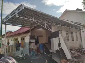 Kanopi Baja Ringan Dgn Atap Alderon Berkualitas Anti Panas dan Berisik
