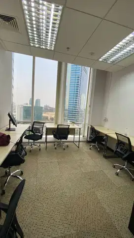 Termurah Service office with view idr 6 Jt for 4/5 pax di Jamsostek