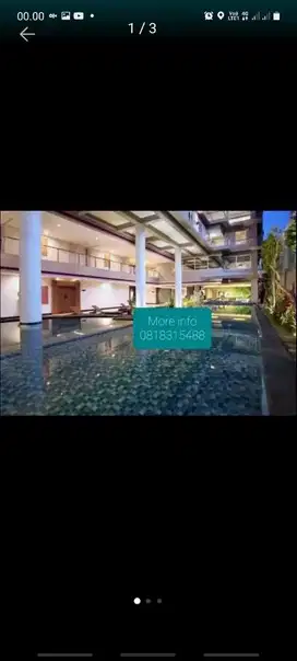 Jual cepat hotel Raya Sunset Road