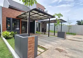 sale rumah siap huni 1 lantai , akses strategis dekat stasiun