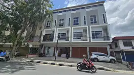 Ruko Baru Pinggir jalan utama 4 lantai Jl Johar Pontianak