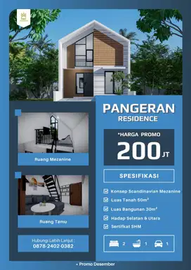 PANGERAN RESIDENCE CLUSTER DEPOK SURAT SHM