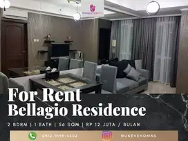 For Rent Apartment Bellagio Residence 2BR Tower B Brand New Furnished