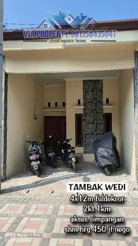 tambak Wedi rumah siap huni