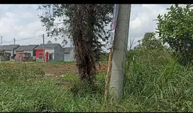 Dijual tanah 2 Ha siap bangun di Borang samping perumahan