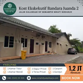 Kos Eksekutif Bandara Juanda II, Harga Hemat Fasilitas Lengkap