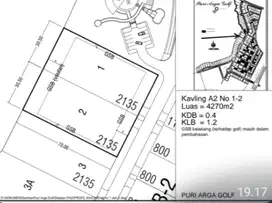 Kavling Boluevard Puri Arga Golf BSB City Mijen Semarang kota