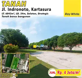 Tanah bonus bangunan sekolah dijual Kartasura Solo