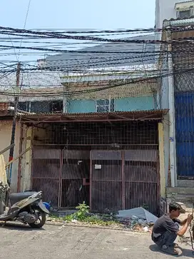 Rumah Tua 2 Lt Strategis Bisa buat usaha Teluk Gong Jakarta Utara