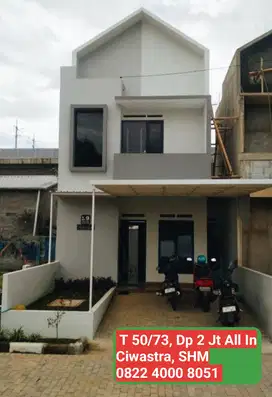 Promo Rumah, Depe 2 juta all in, rumah asri di Ciwastra, kota Bandung