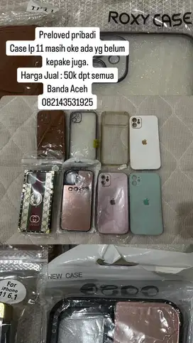 Dijual case ip 11 pemakaian pribadi masih bagus