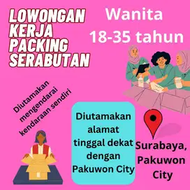 Loker Packing serabutan untuk wanita