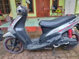 Yamaha Mio sporty warna silver pajak idup