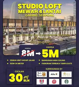 New commercial area summarecon serpong Ruko Quantum The best location!