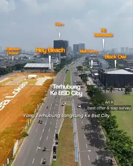 Ruko & gedung bisnis city hub! Hadap jalan central gading serpong 4man