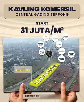 Kavling komersial boulevard gading serpong paramount land & summarecon