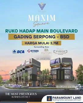 MAXIM SQUARE at VICTORIA CENTRAL DISTRICT 3m samping soho office park