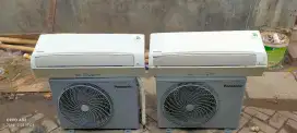 Ready unit panasonic & Akari 1/2 pk r32 full ORI full freon