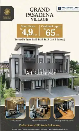Ruko Pasadena Square terbaik paling dicari investror&bisnis owner