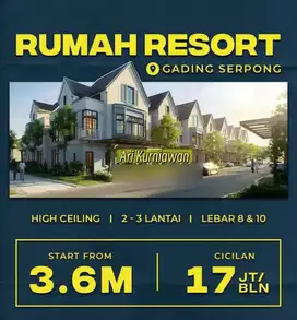 LOUISE by summarecon gading serpong american classic 3man 2 & 3 lantai