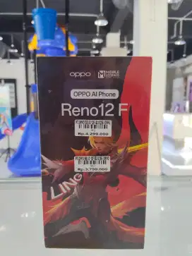 oppo reno 12f 4g 8/256 garansi resmi 1tahun atlantis dahsyat