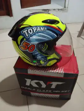 Helm KYT DJ maru Rafid topan