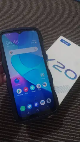Dijual Hp Vivo Y20 3/64 fullset mulpis
