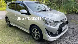 Agya TRD 1.2 matic 2017 silver