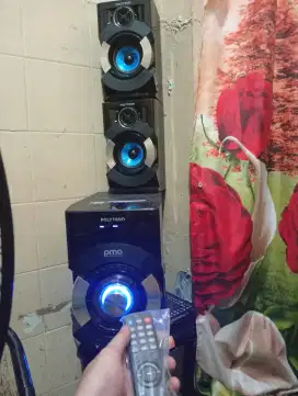 Polytron Speaker Aktif,PMA9527 Multimedia ada Remote mulus,nego bensin