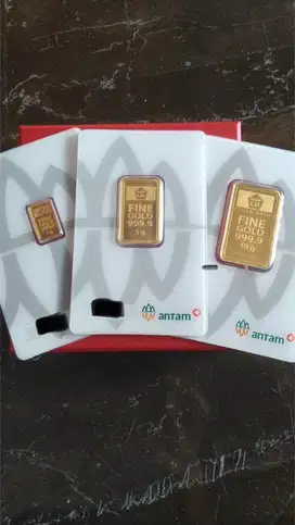 Emas Antam Ready Banyak 1, 5 dan 10 gram