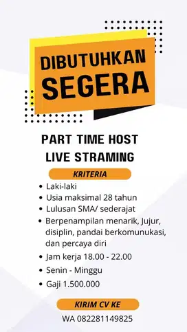 LOKER HOST LIVE STREAMING