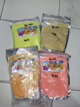 Mainan Anak Pasir Ajaib Magic Sand ½kg