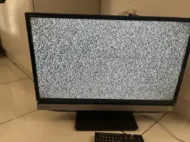 TV Led Toshiba 24 inch minus layar garis
