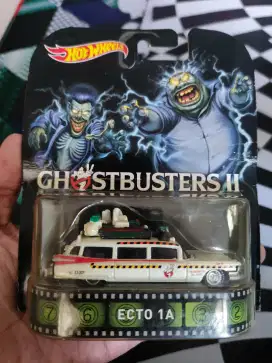 Hot Wheels Ghostbusters II Ecto 1A Hotwheels Retro Premium
