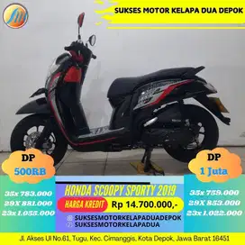 HONDA SCOOPY SPORTY 2019 CASH/KREDIT DP MURAH ANGSURAN RINGAN