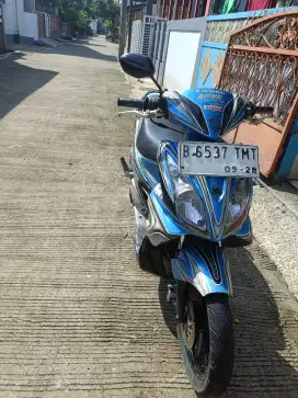 Suzuki skywave 2007 lengkap plat on