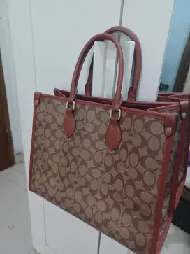 Tas coach large cantik super mulus