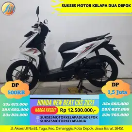 HONDA NEW BEAT CBS 2021 CASH/KREDIT DP MURAH SYARAT MUDAH