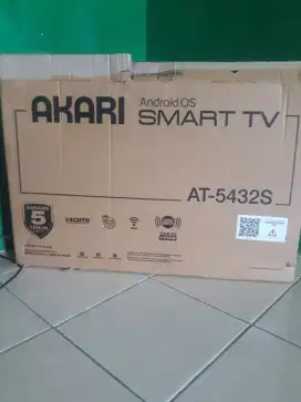 di jual tv rusak merek akari 32 in (layar pecah)