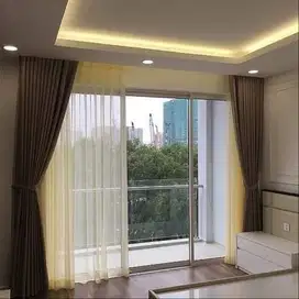 Menerima Tirai Gorden Jendela Gordyn Mewah Hordeng Model Terbaru Murah