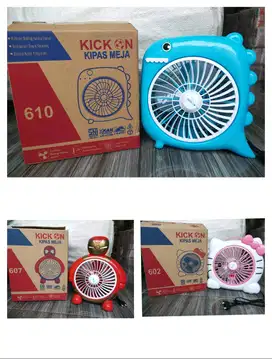 Kipas Angin Boxfan Karakter 8 ( KICK ON )